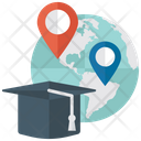 Distance Learning Distance Education Virtual Learning Icon