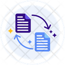 Distributed Distributed Ledger Document Icon