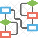 Distributed Network Architecture Icon