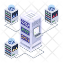 Distributed Servers Icon