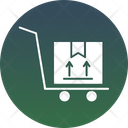 Distribution Warehouse Delivery Freight Icon