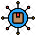 Distribution Delivery Shipping Icon