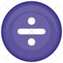 Divide, Math, Function, Round, Calculator Icon