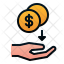 Dividend Cashback Money Icon