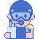 Diving Instructor Icon