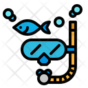 Diving Mask Snorkeling Diving Icon