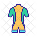 Diving Contour Costume Icon