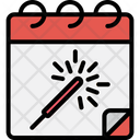 Time And Date Firework Fireworks Icon