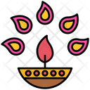 Diwali Lamp Icon
