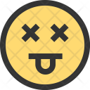 Dizzy Error Emoji Icon