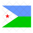 Djibouti Flag Flags Icon