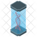 Dna Storage Jar Dna Helix Deoxyribonucleic Acid Icon