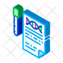 Dna Test Report Icon