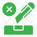 Do not open with knife  Icon