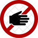 Do Not Touch Virus Cleaning Icon