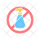 Do Not Use Cleaning Agents Icon