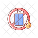 Not Elevator Fire Icon