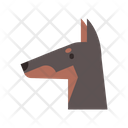 Doberman Pinscher Watchdog Icon