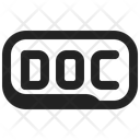 Word File Format Microsoft Icon
