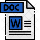 Doc File Doc File Format Icon