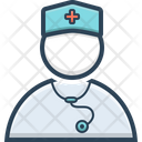 Doctor Nurse Female Icon