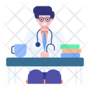 Physician Doctor Medical Person Icon