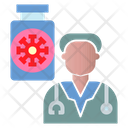 Doctor Vaccine Medical Icon