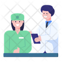 Doctor And Nurse Icon