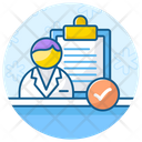 Doctor Consultation Medical Report Medical Document Icon