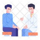 Doctor Patient Discussion Icon