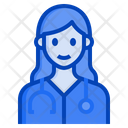 Doctor Woman Occupation Female Healthcare Icon