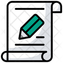 Written Agreement File Data Icon