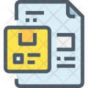 Document Shopping Product Icon