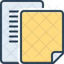 Document Pagenumber Count Icon