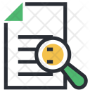 Document List Lupe Icon