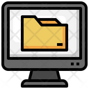 Document Folder Submit Icon