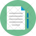Agreement Contract Paper Icon