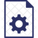 Document Cog Icon