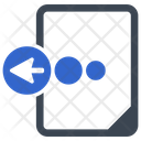 Document Export File Icon