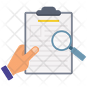 Document Review File Search File Review Icon