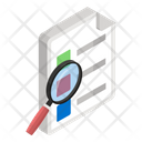 File Search Find File Scanning Document Icon
