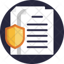 Document Shield Document Protection Data Protection Icon