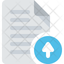Document, Upload, Up, Load, File, Paper, Arrow Icon