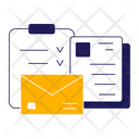 Documentation Checklists Letters Icon