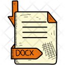 Docx Document Format Icon