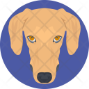 Dog Face Head Icon