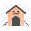 Dog House Kennel Icon