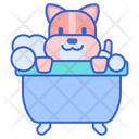 Dog Bath  Icon