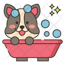 Dog Bath  Icon