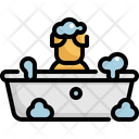 Dog Grooming Bathtub Icon
